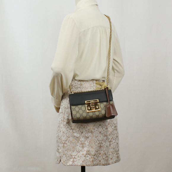 Gucci GG Shoulder Padlock Crossbody Shoulder Bag - Picture 11 of 11